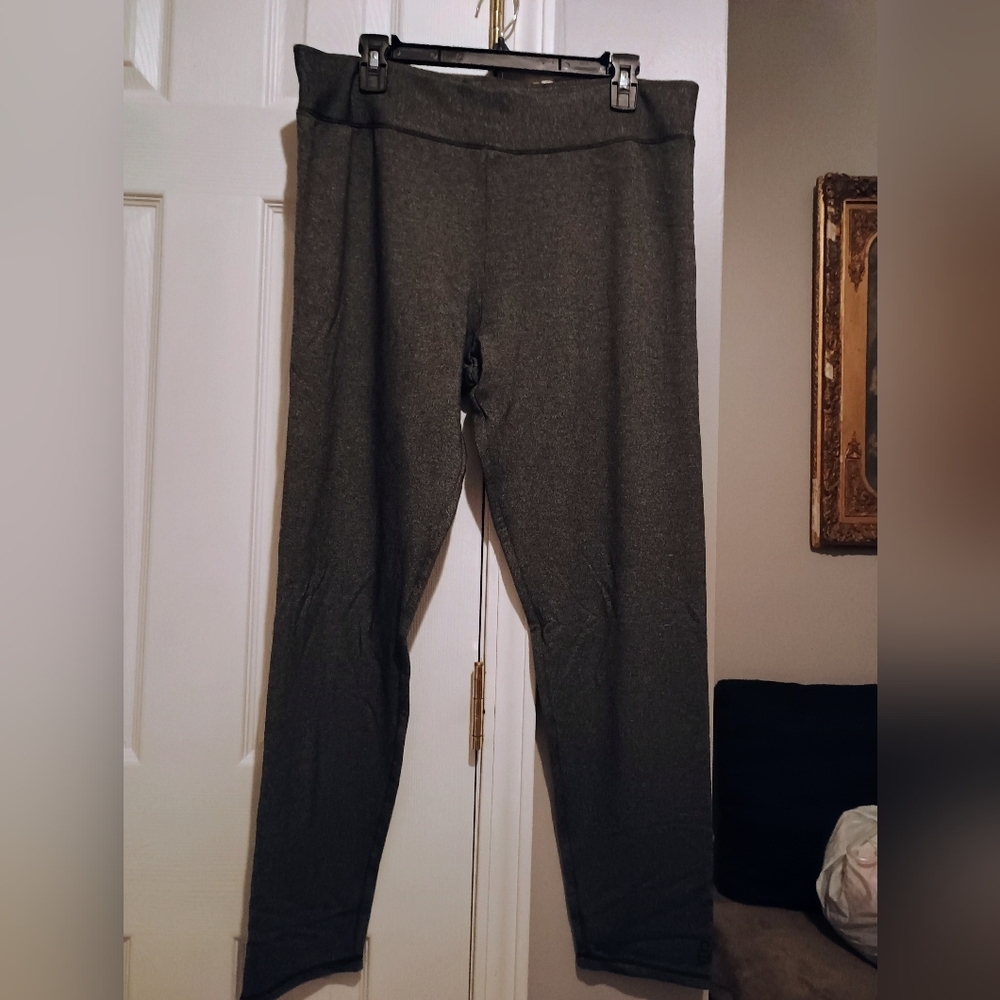 NWT Cuddl Duds Heather Gray Ultra‎ Cozy Soft Leggings Women's Size XL - Picture 5 of 12